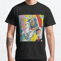 Mobile Suit Gundam Record Sleeve Back Drogobaggins T Shirt Plus Size Trend Tops Men And Breathable 100% Cotton