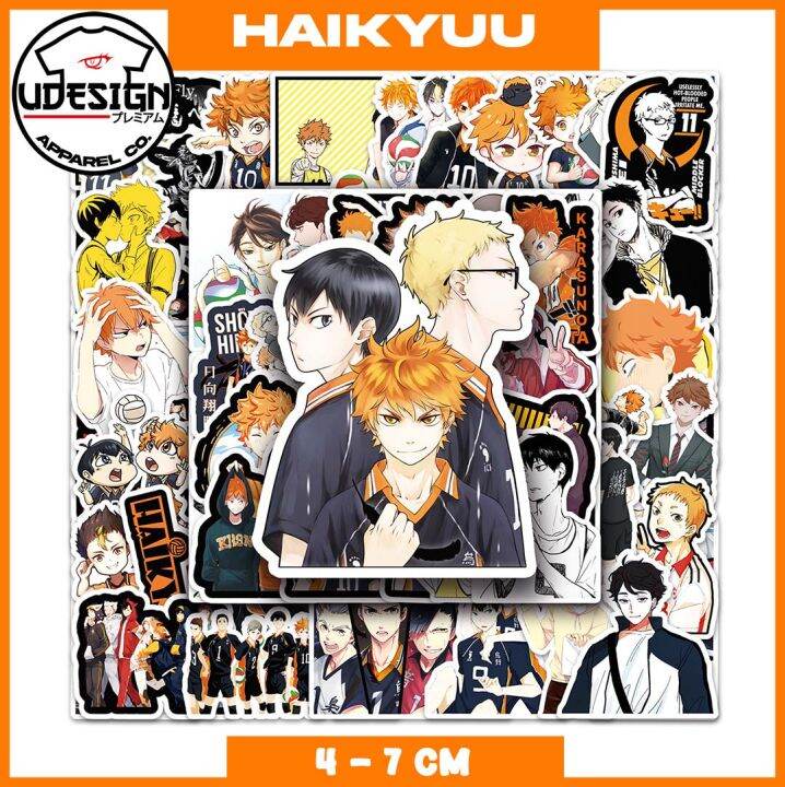 Anime Haikyuu 50 Pcs Graffiti Waterproof Stickers Lazada Ph