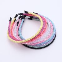 【YF】 3 Piece New Girls Glitter Hair Accessories Kids Soft Bands Fashion Headbands Children Party Hairbands