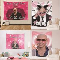 【CW】☂  Mr world Wall Tapestry Gobelin Meme Hippe Tapestries Room