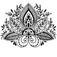 [COD] Mandala Pattern Decoration Bedroom Room Study Removable Wall Sticker Cross-Border Hot Sale