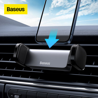 Baseus Car Phone Holder For Universal Mobile Phone Holder Stand Car Phone Stand For Car Air Outlet Mount Car Cell Phone Support ！