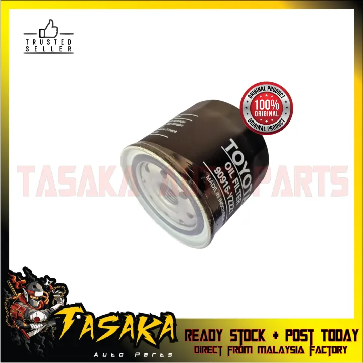 ORIGINAL TOYOTA OIL FILTER UNSER (90915YZZZ1) GENUINE PARTS Lazada
