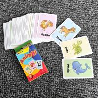 Children English Learning Flash Cards Children Cognitive Early Word Toy English Cards Learning Memory Toy Educat B7L6 Flash Cards