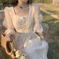 【CW】 2022 French Dresses for Collar Vestidos