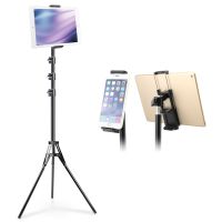 Adjustable Tripod Floor Stand Tablet Holder Stand for 4-11 Inches Tablet Smartphones Mount Lazy Holder Bracket Support for Ipad