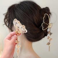 【YF】❇✁ஐ  Metal Hair Claw Nonslip Crab With Tassel Accessories