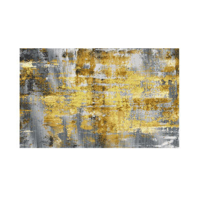 Modern Gold Gray Abstract Carpet Living Room Nordic Style Coffee Table Rug Floor Rug Bedroom Bedside Mat Kitchen Rug Hallway Mat