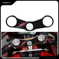 【sought-after】 เคสสำหรับ F4 MV Agusta รุ่น2000-2006 3D Carbon-Look Upper Triple Yoke Defender