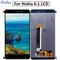 สำหรับ Nokia 6.1สัมผัสหน้าจอ LCD หน้าจอดิจิตอลแทนการประกอบสำหรับ5.5 Nokia 6.1หน้าจอ LCD ชิ้นส่วนประกอบ