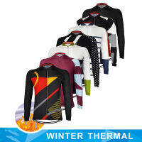 Spain 2022 Winter Jacket Thermal Fleece Men Cycling Jersey Clothing Mountain Outdoor Triathlon Wear Bicycle Clothes