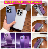 พร้อมส่งในไทย iPhone14/14 Pro/14 Plus/14 Pro Max เคสโทรศัพท์มือถือ  เคสแข็ง ผิวด้าน กันกระแทก หรูหรา