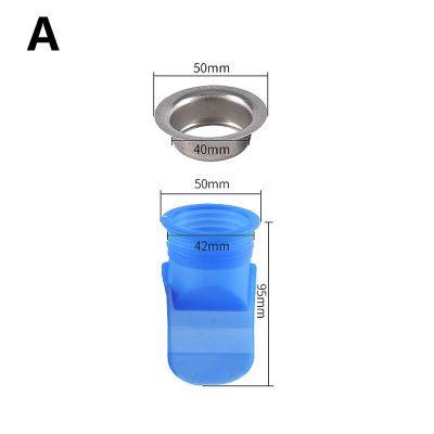 U2y7 1PC One Way Valve ฝาครอบท่อระบายน้ำห้องน้ำซิลิโคน Protector ห้องครัว Backflow Preventer ท่อระบายน้ำท่อ Tube