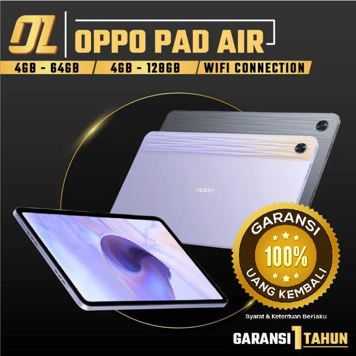 OPPO Pad Air 4/64 RAM 4 ROM 64 GB 4GB 64GB Tab Android Original