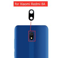 2 ชิ้นสําหรับ Xiaomi Redmi 8A กล้องหลังกระจกเลนส์ กระจกกล้องด้านหลังพร้อมกาว 3M สําหรับ Xiaomi Redmi 8A อะไหล่ซ่อมทดแทน