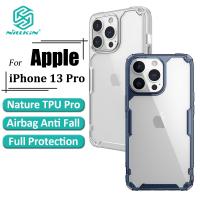 Nillkin Nature Pro TPU Case For iPhone 13 Pro Max Ultra Thin Transparent Shockproof Soft Back Phone Cover