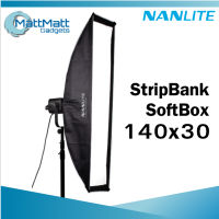 Nanlite Stripbank Softbox with Bowens Mount 140x30cm