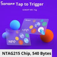 SONOFF NFC Tag Smart Tags 215 Chip 540 Bytes Smart Device In Scene Control Support NFC-enabled Phones Convenient Automation TV Remote Controllers