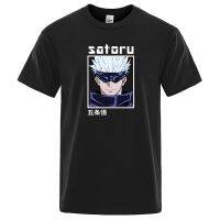 T Shirt Man Gojo Satoru Pattern Spring Hip Hop Daily Clothes High Quality Casual Tops Sport Oversized Tees For Men XS-6XL