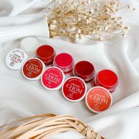 CHOM lip blam (มี 5 เฉดสี) ทาแก้ม ตา ทาปากอมชมพูไม่ดำคล้ำ กลิ่นหอม สีสวยติดทนนาน ขนาด 5 g.