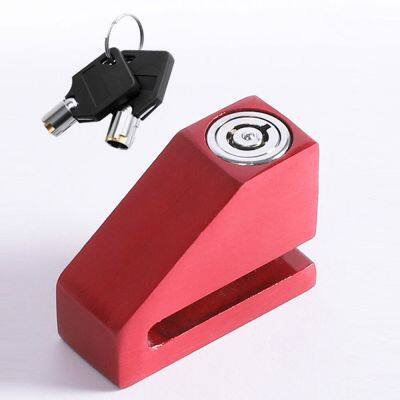 Anti Theft Bike Disc Brake Lock Heavy Duty Motorcycle Bicycle Scooter Rotor Security Lock Alarm Cycling Protection Locks Locks