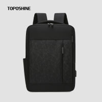 Toposhine Casual Light Weight School Backpack Men 15.6" Laptop Backpack Fashion Geometry Travel Backpacks For Teenagers Students