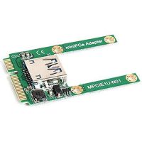 2X Mini PCI-E To USB3.0 Adapter Card PCIe To USB 3.0 Adapter, Suitable for Notebook Computers