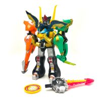 Deformation Toy 5 in 1 Dinosaur Ranger Megazord Assembled Dinozords Robot Action Figures Children Birthday Gifts