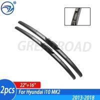 Wiper 4A Front Wiper Blades For Hyundai i10 MK2 2013 2014 2015 2016 2017 2018 Windshield Windscreen Front Window 22"16"