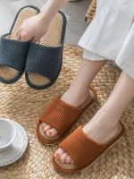 New Women Home Shoes Men House Slippers Summer Comfortable Slides Couples Indoor Shoes