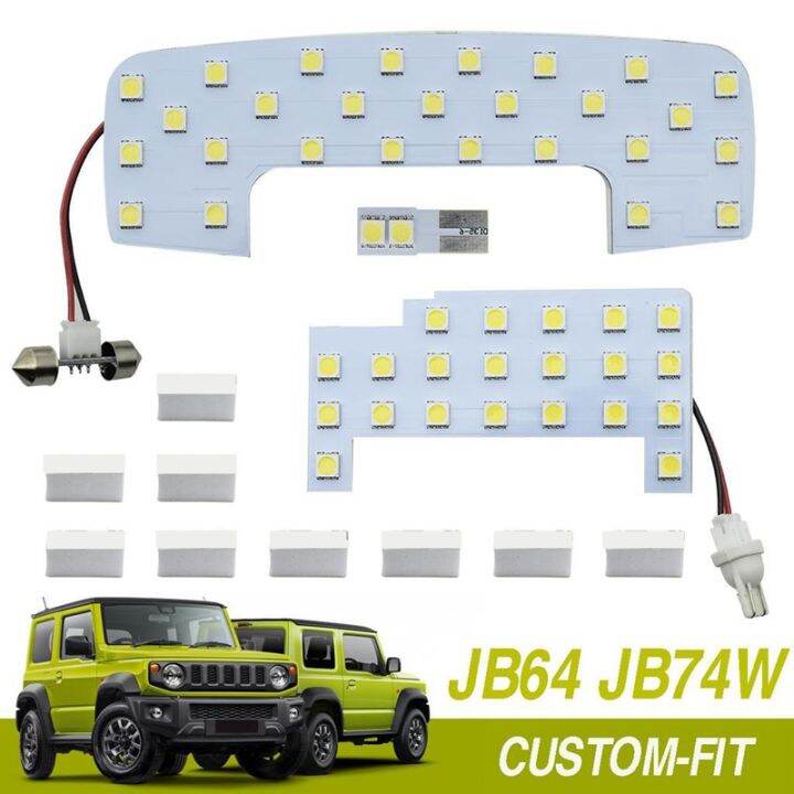 led-car-roof-interior-light-reading-cabin-map-lamp-bulbs-kit-for-suzuki-jimny-jb64w-jb74w-2019-2020-2021