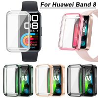 Soft Bumper Smart Watch Accessories Screen Protector TPU Case Cover Protective For Huawei Band 8