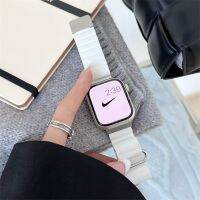 Magnetic Strap For PG Watch 41mm 45mm 38 40 42 44mm Band Women Girl Stylish Leather Bracelet For iwatch 7 6 se 5 4 3 2 1 Loopby Hs2023