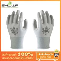 (Ultimate plus) ถุงมือไนล่อนเคลือบที่ฝ่ามือ Showa รุ่น 370 สีขาว สำหรับงานช่าง ซ่อมแซม หยิบจับชิ้นส่วน กันน้ำมัน สารเคมี