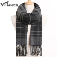 {Warm scarf}[VIANOSI] ผู้ชายออกแบบหรูหราผ้าพันคอ F Oulard ผ้าพันคอลายสก๊อต P Oncho สบายๆฤดูหนาวผ้าพันคอชาย Bufandas Hombre