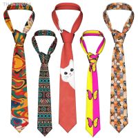 ✷◊ New Polyester Silk 8cm Tie For Men Cat Neck Fashion Slim Mens Necktie Personality Cravate Wedding Business Accessories Ties