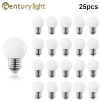 Led Bulb Plastic Milky Globe PC G45 Warm White E27 220V String Light Bulb 1W 2W 3W Garden Party Cheap Ball Lamps