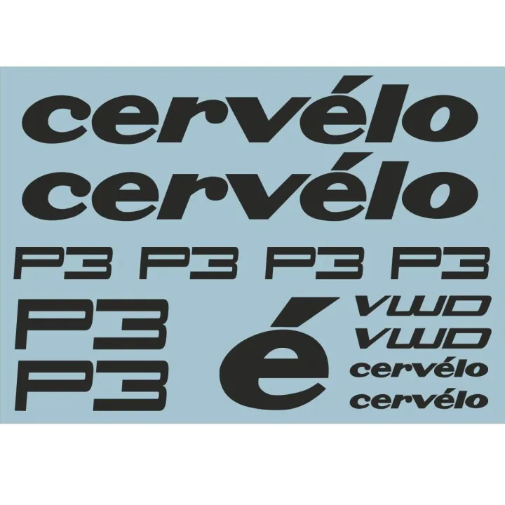 CERVELO P3 - Bicycle Frame Decals Graphic Sticker Set Cycling Vinyl ...