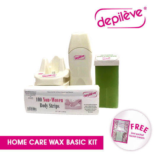 Depileve Home Care Wax Basic Kit Lazada PH
