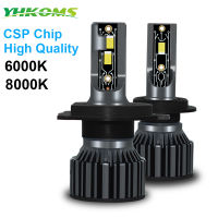 Yhcoms H7 LED 20000LM CSP ไฟหน้ารถ H1 H8 H4หลอดไฟ LED H3 9005 9006 880 880 888 1 5202 9004 9007 H13ไฟตัดหมอกอัตโนมัติ12V