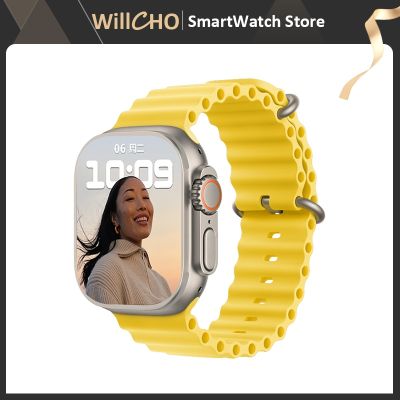 ZZOOI T800 Ultra SmartWatch Newest Men Women Smart Watch Ultra Series 8 Wireless Charge Temperature Measuring Fitness Bracelet