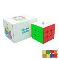 รูบิค 3x3 MoYu RS3M 2020 (มีแม่เหล็ก) (สี Stickerless, สีดำ)  CuteCube