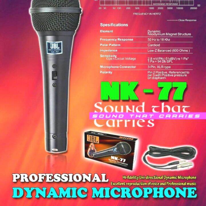 Microphone Kabel JBL NK 77 NK7 Lazada Indonesia