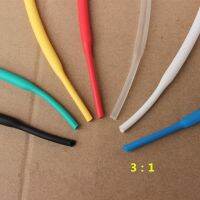 10cm*10pcs=1m 2.4mm 3:1 Heat Shrink Tubing with Glue Waterproof Insulation Sleeve Wrap Wire Cable Insulation seal pipe Electrical Circuitry Parts