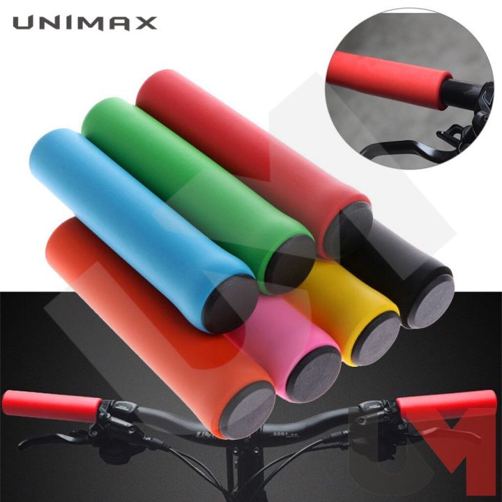 Silicone Cycling Bicycle Grips Outdoor MTB Mountain Bike Handlebar Grips  Cover Anti-slip Strong Support Grips Bike Part