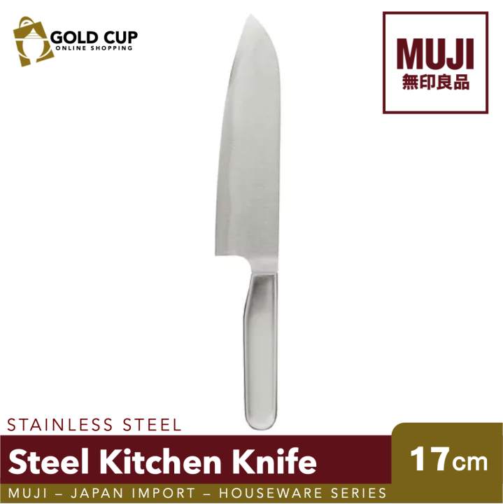 MUJI Stainless Steel Kitchen Knife (17cm) Houseware Lazada PH
