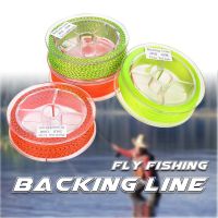 20LB Fly Fishing Backing line 109 Yds 8 Strands PE Fishing Braided Wire 4 Colors High Quality Trout Pike Fly Line Fishing Tackle Fishing Lines