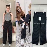 VALEN?กางเกงขายาวลายทาง Striped pant สไตล์คุณเป้ย ผ้าดีมากทรงสวยเป๊ะ