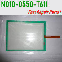 N010-0550-T611กระจกสัมผัสขนาด10.4นิ้วสำหรับซ่อมแผงหน้าปัดของผู้ประกอบการ ~ ทำด้วยตัวเองมีในสต็อก