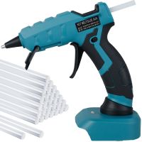 【YF】 Cordless Hot Melt Glue Gun For Makita 18V Battery Rapid Heating 10/20/30Glue Sticks Electric Repair Power Tool